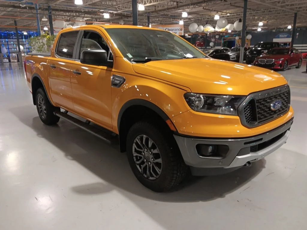 Used 2021 Orange Metallic Ford XLT image 9