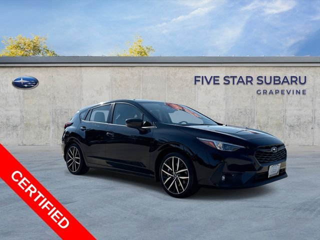 Certified Used 2024 Black Subaru Sport image 1