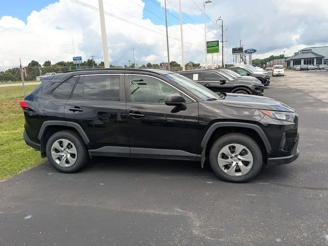 Used 2021 Midnight Black Metallic Toyota LE image 6