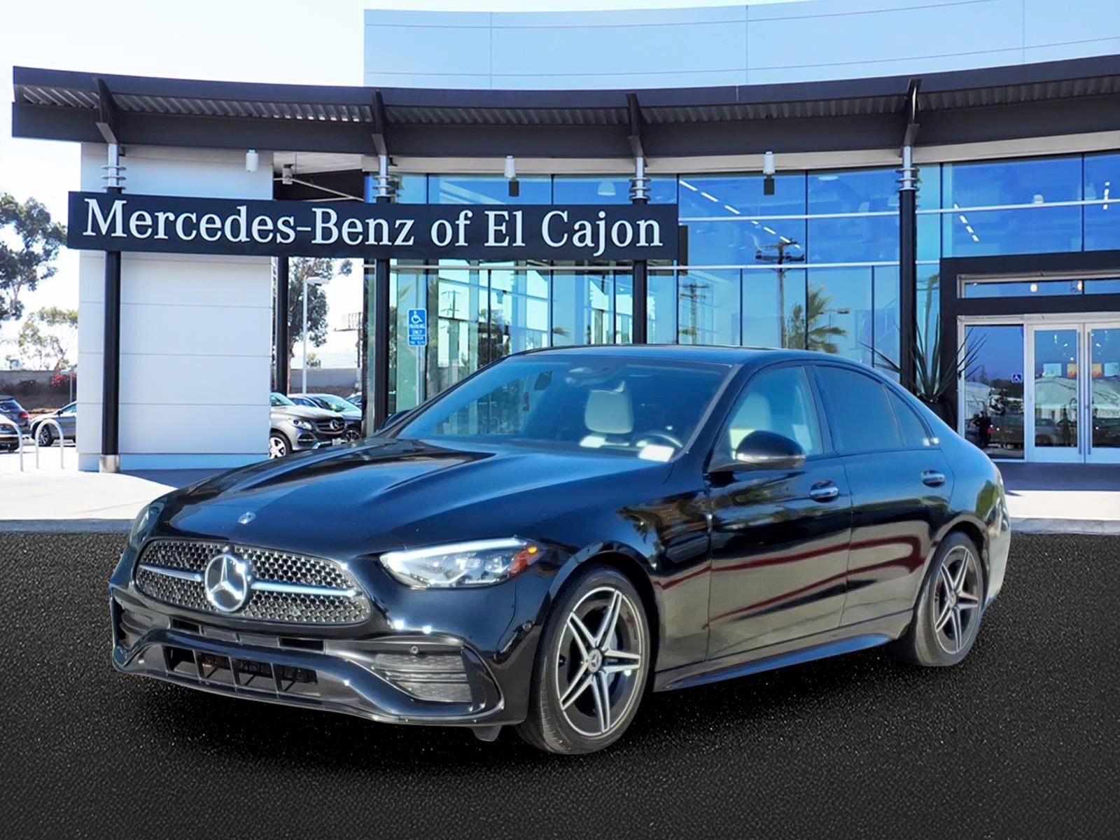 Used 2022 Black Mercedes-Benz C300W image 1