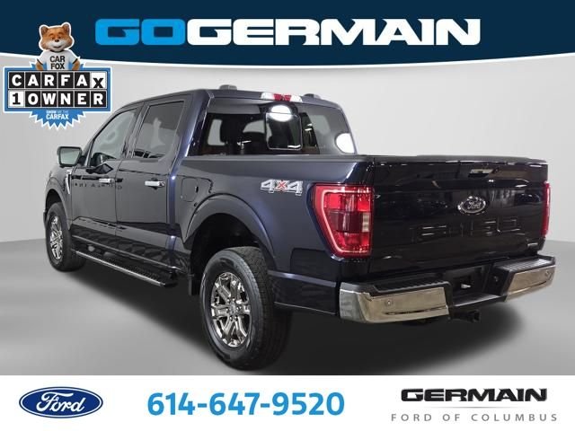 Used 2021 Blue Metallic Ford XLT image 12