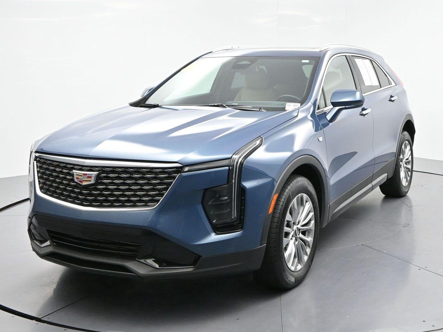 Used 2024 Deep Sea Metallic Cadillac Premium Luxury image 3