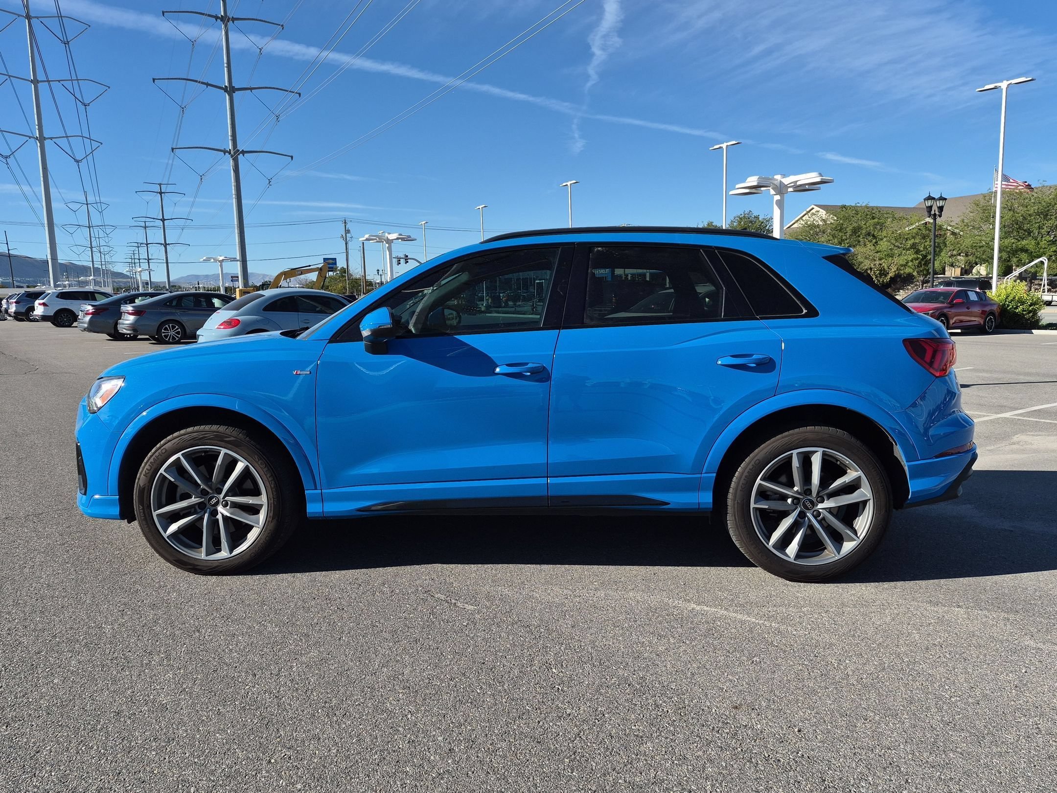 Used 2022 Blue Audi S line Premium Plus image 7