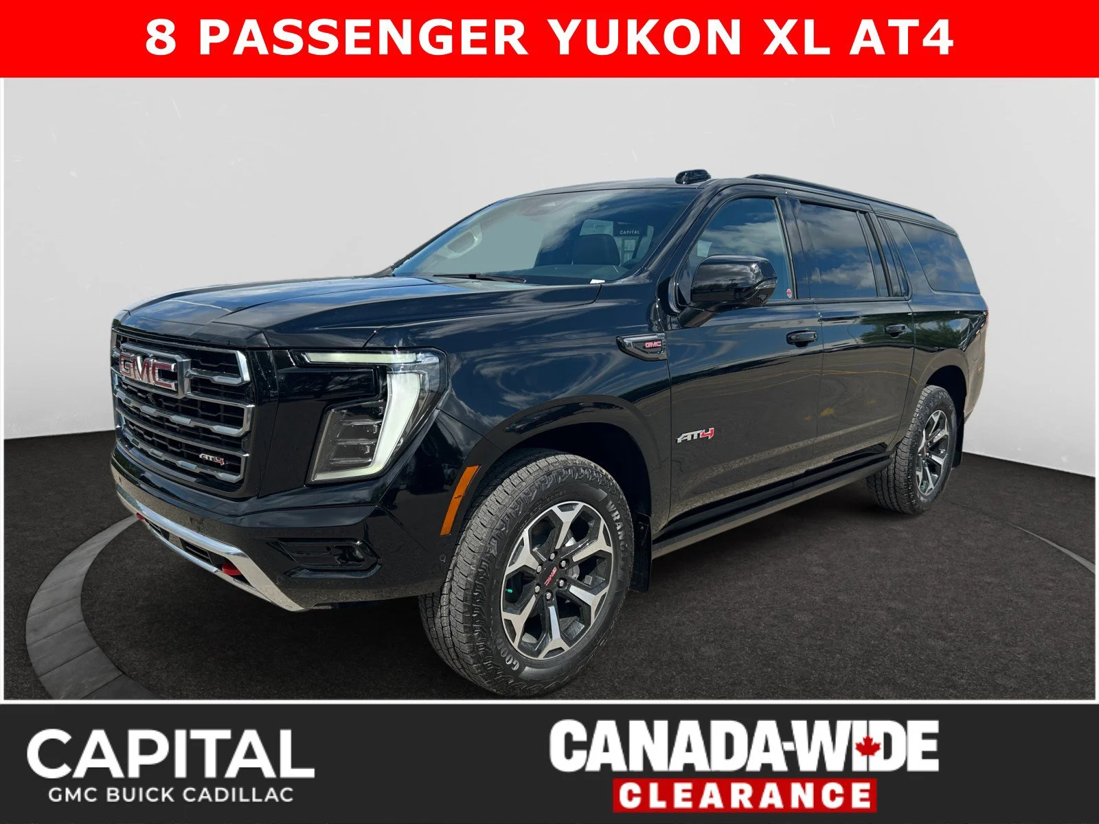 New 2026 Onyx Black GMC AT4 image 1