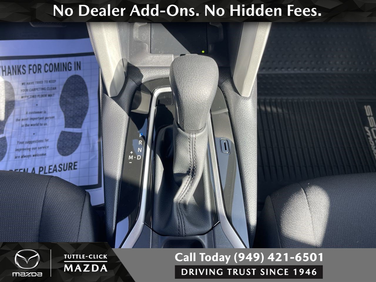 Used 2025 JET BLACK Toyota LE image 19
