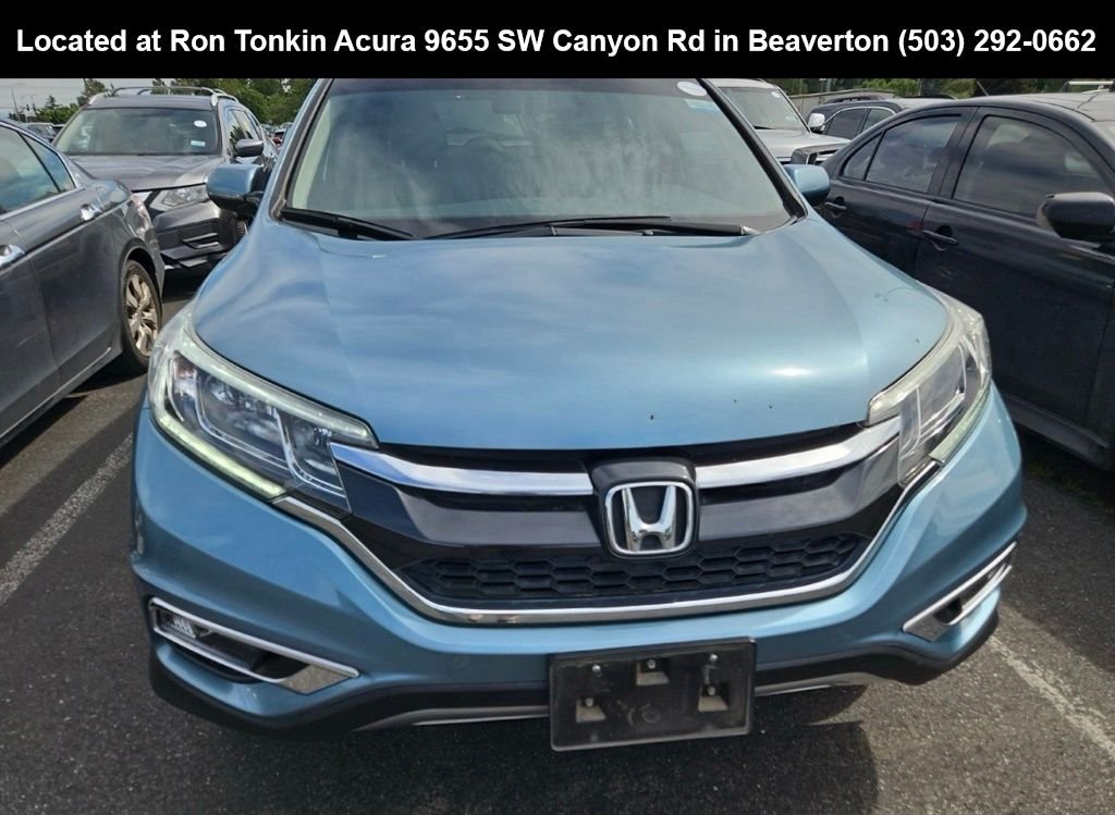 Used 2016 Obsidian Blue Pearl Honda EX-L image 7