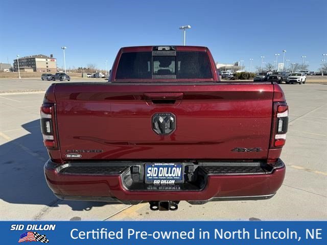 Used 2024 Delmonico Red Pearlcoat Ram Limited image 5
