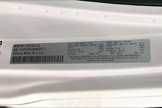 Used 2024 Bright White Clearcoat Jeep Sport S image 38