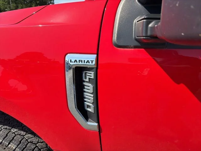 Used 2021 Red Ford Lariat image 9