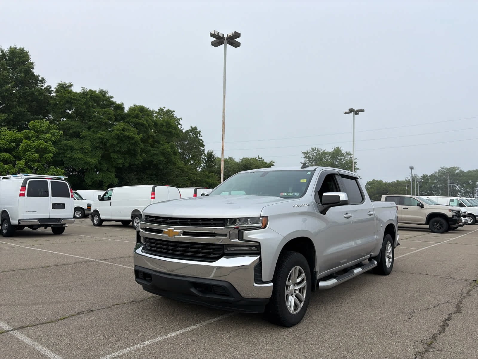 Used 2020 SILVER ICE METALLIC Chevrolet LT image 1