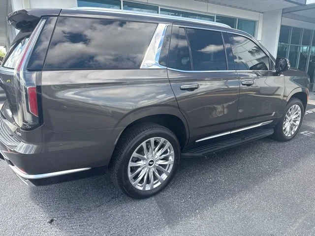 Used 2021 DARK MOCHA METALLIC Cadillac Premium Luxury image 7