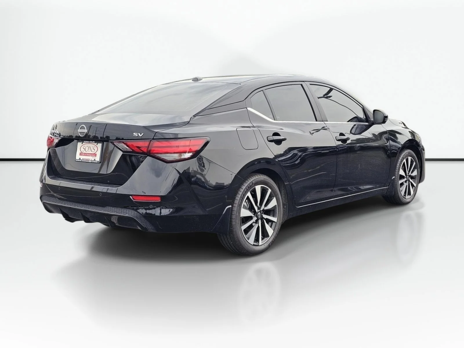 Used 2024 Super Black Nissan SV image 8