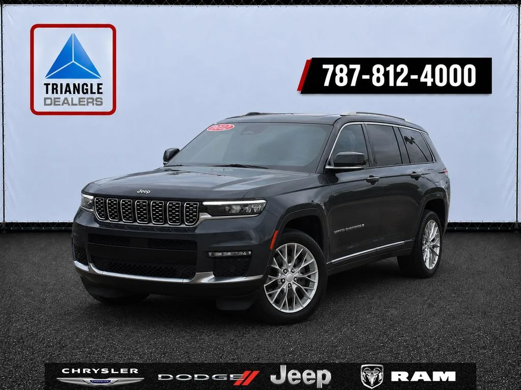 Used 2021 Gray Jeep Summit image 1