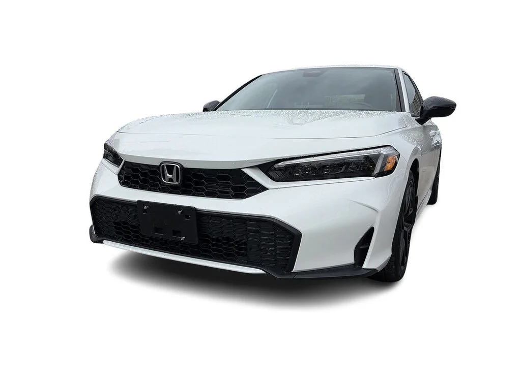 Certified Used 2025 Platinum White Pearl Honda Honda Civic Hybrid Sport eCVT Sedan Certified Pre- image 5