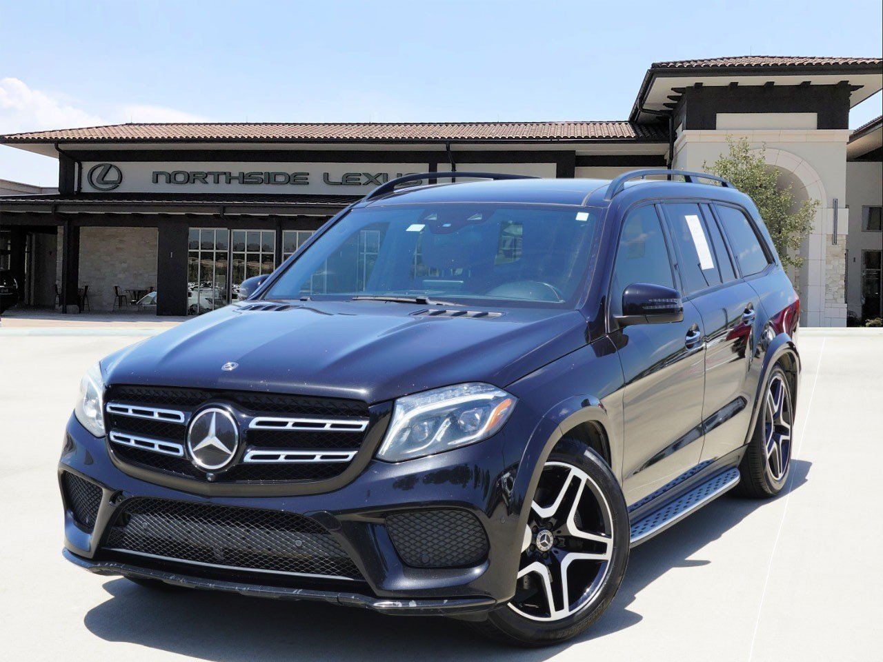Used 2019 Black Mercedes-Benz GLS 550 image 1