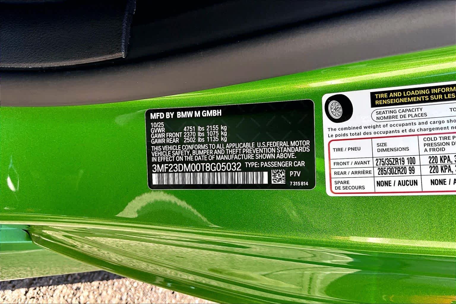 Used 2026 Java Green Metallic BMW  image 34