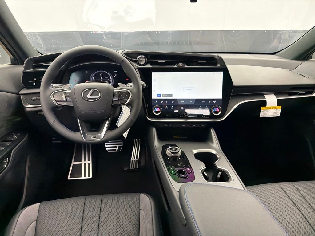 New 2026 Cloudburst Gray and Black Onyx Lexus  550e F SPORT AWD image 7