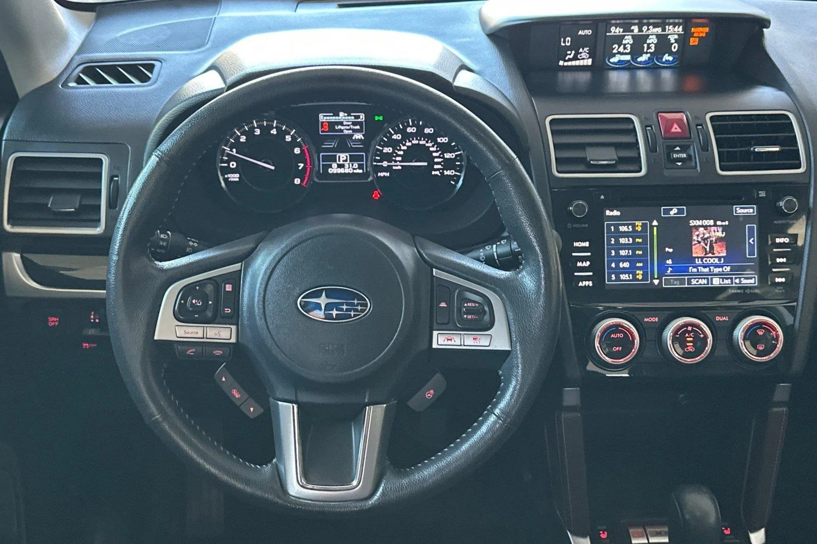 Used 2018 Crystal Black Silica Subaru Touring image 14