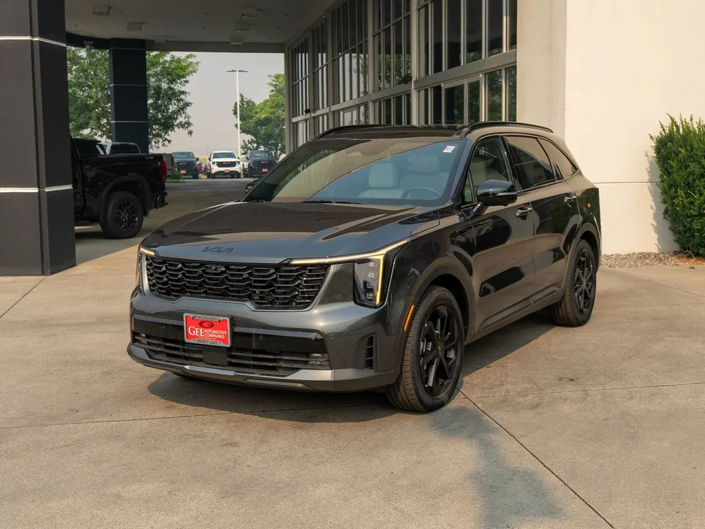 New 2026 Interstellar Gray Kia X-Line SX Prestige AWD image 3