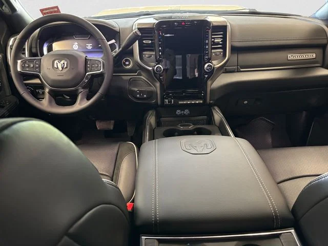 New 2026 Bright White Ram LARAMIE CREW CAB 4X4 6