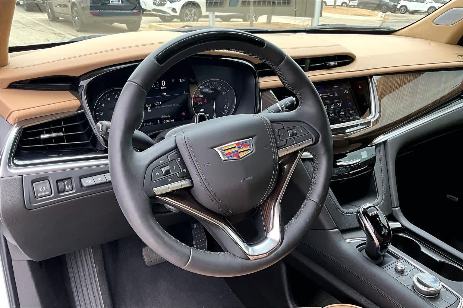 Used 2024 Crystal White Tricoat Cadillac AWD Premium Luxury image 18