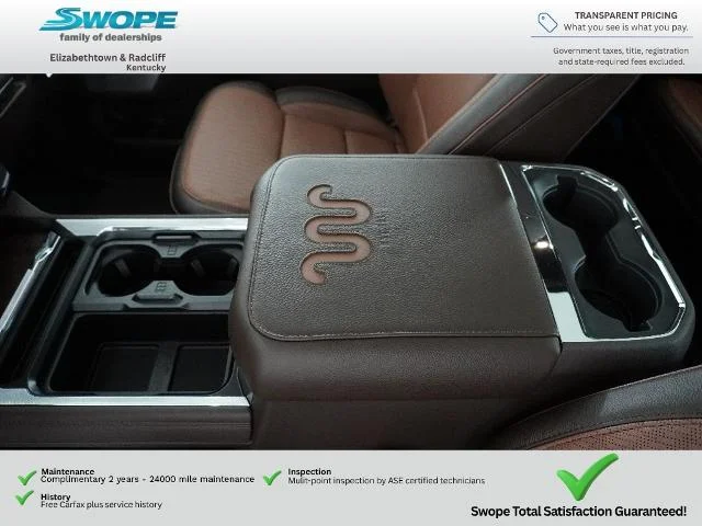 New 2026 Star White Metallic Tri-Coat Ford F-250® King Ranch® image 70