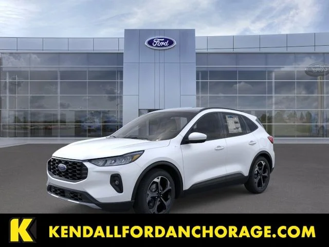 Used 2025 White Metallic Ford ST-Line Select image 1