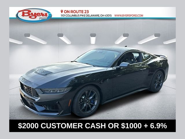 New 2026 Shadow Black Ford Dark Horse image 1