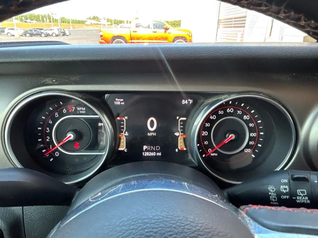 Used 2018 Orange Jeep Unlimited Rubicon image 20