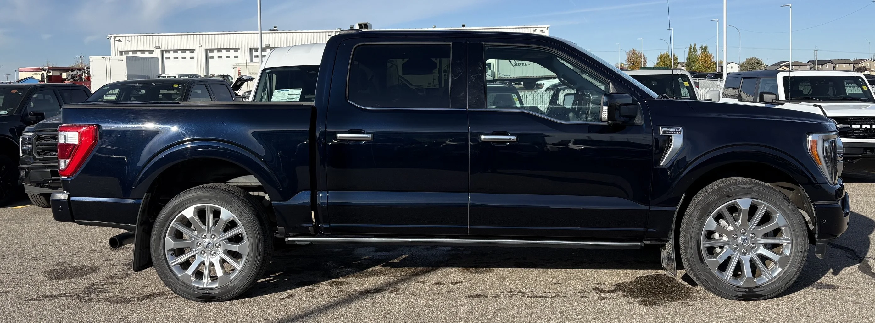 Used 2021 BLUE Ford LIMITED SuperCrew   **New Arrival** image 6