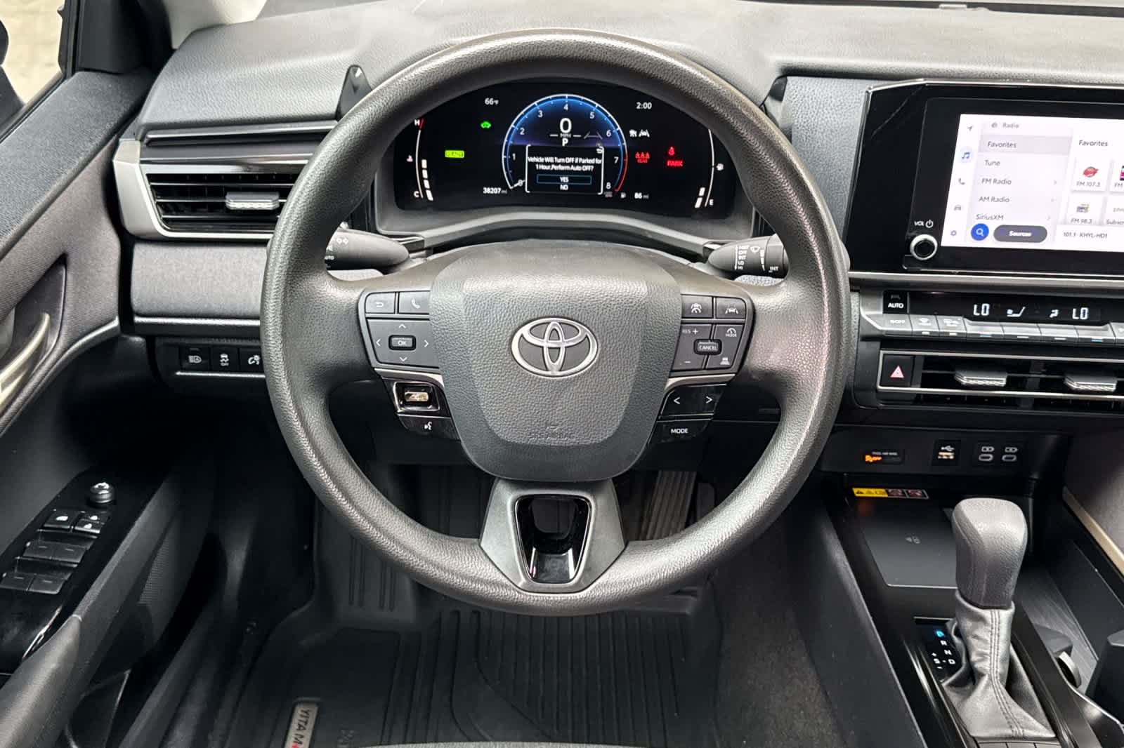 Used 2025 Midnight Black Metallic Toyota LE image 15