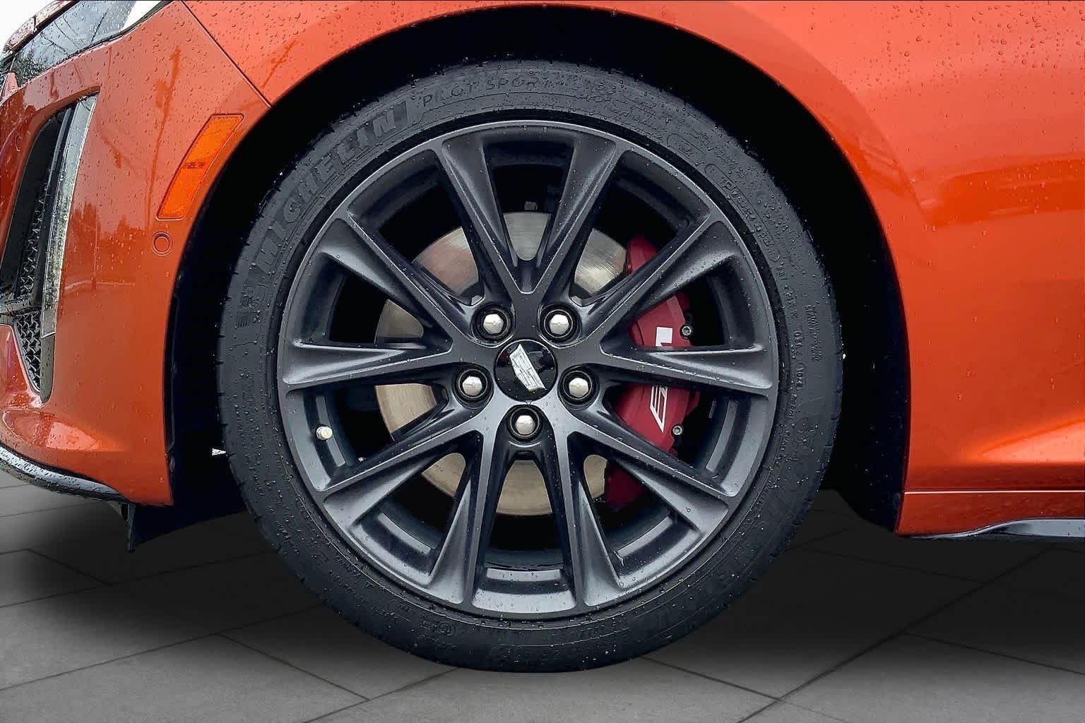 Used 2023 Blaze Orange Metallic Cadillac  image 11