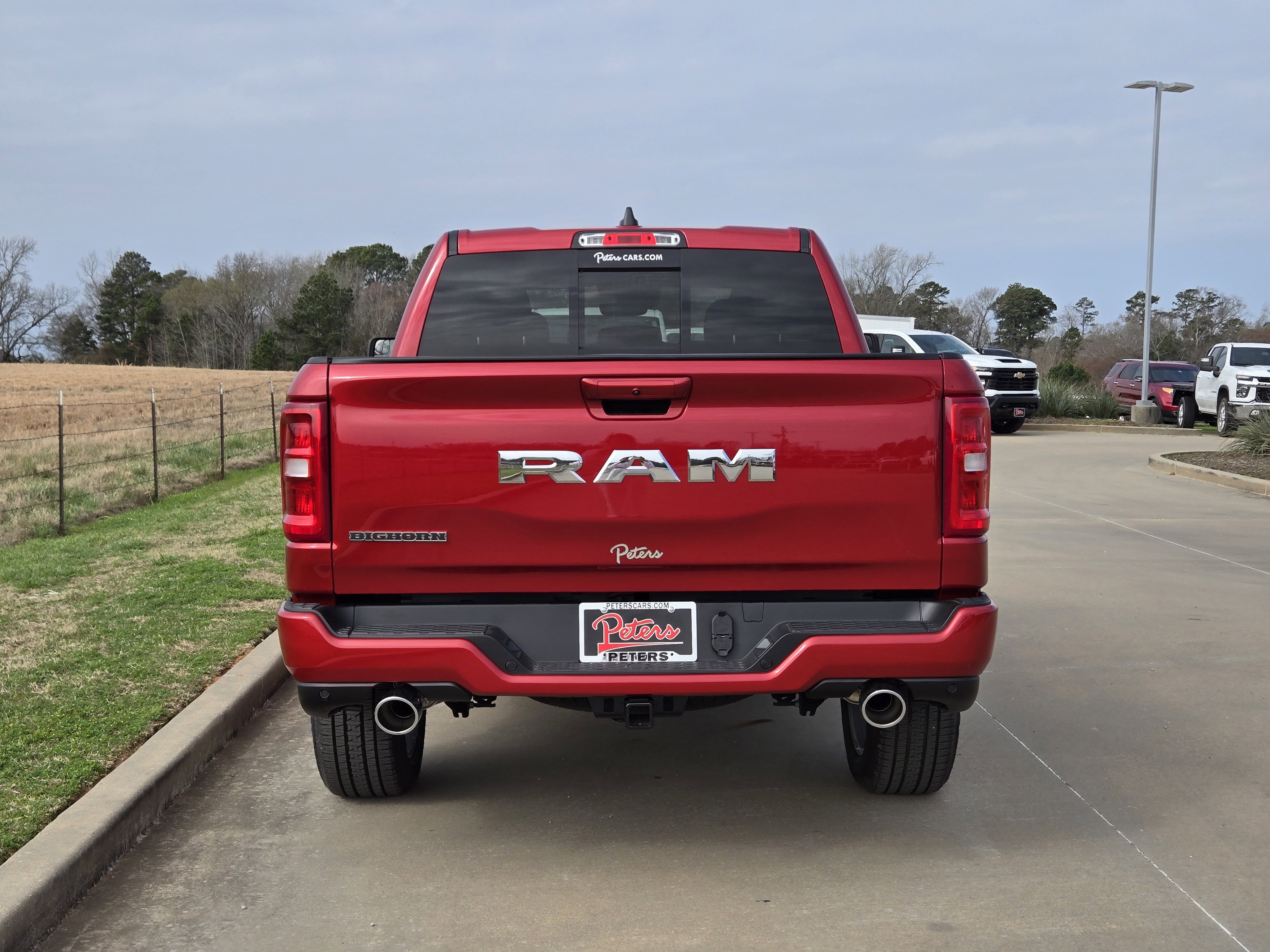 New 2026 Molten Red Pearlcoat Ram Big Horn image 4