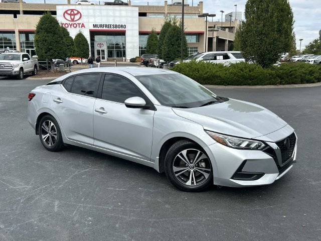 Used 2021 Nissan Sentra SV with VIN 3N1AB8CV7MY225647 for sale in Cookeville, TN