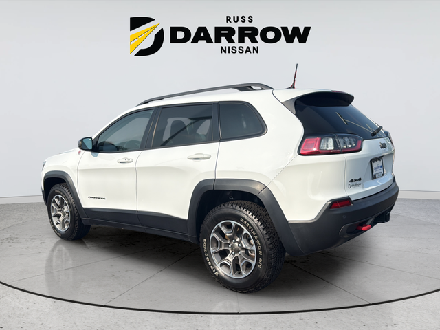 Used 2021 White Jeep Trailhawk image 3