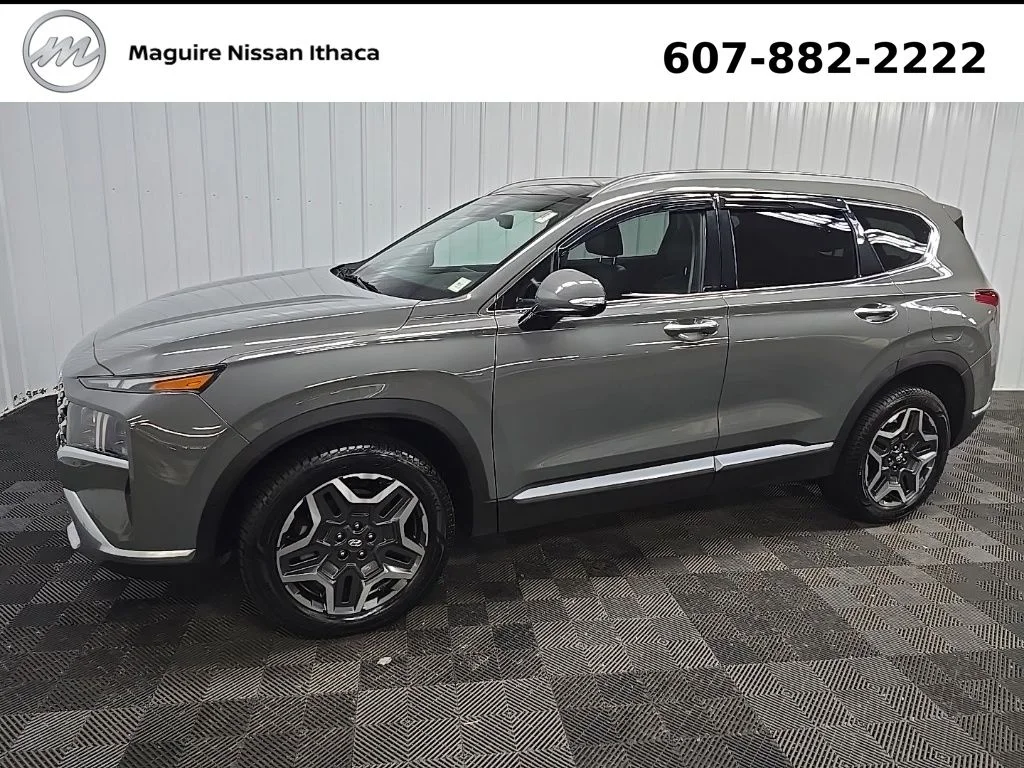 Used 2021 Gray Hyundai Limited image 7
