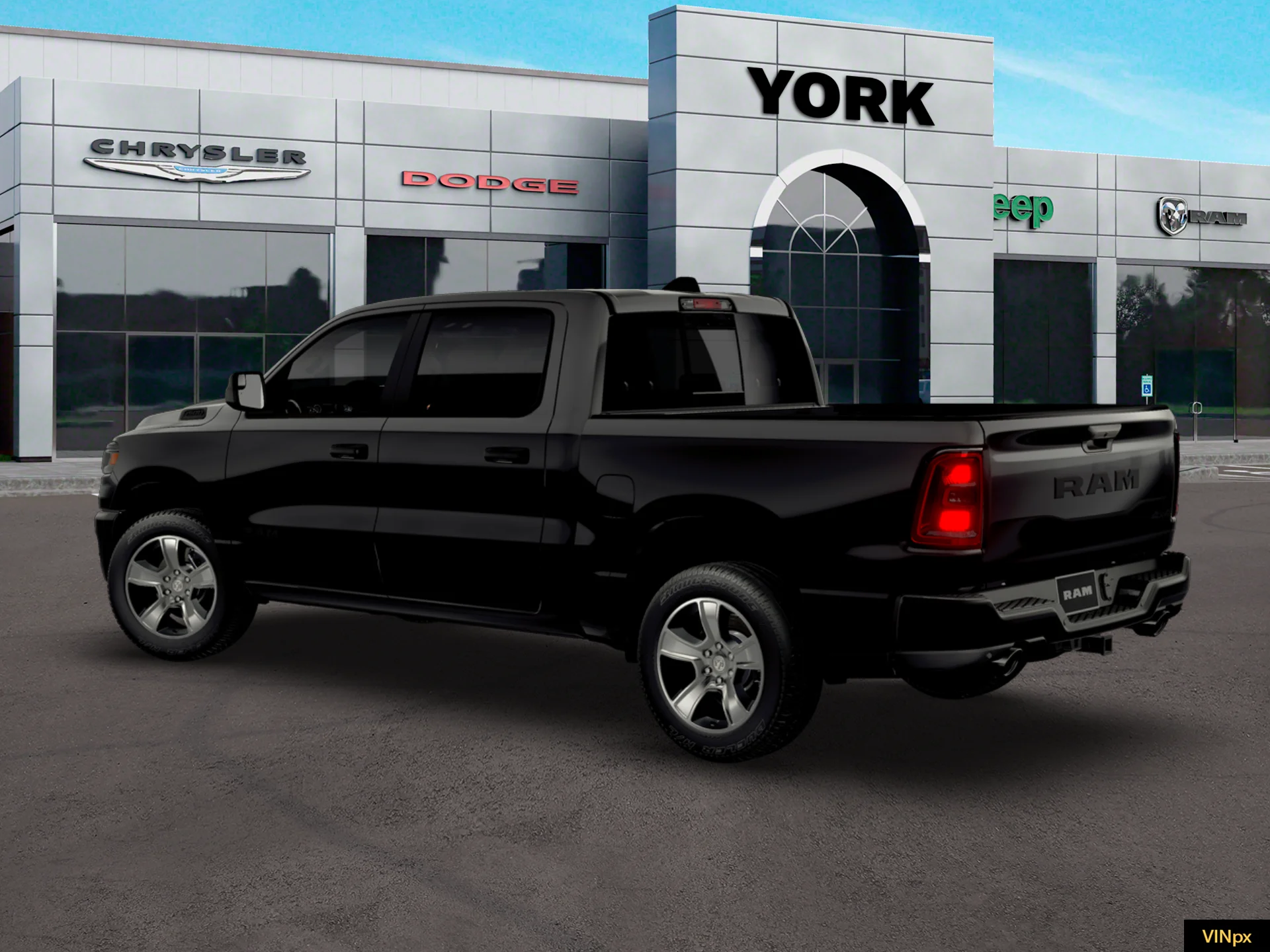 New 2026 Diamond Black Crystal Pearl-Coat Exterior Paint RAM Express image 16