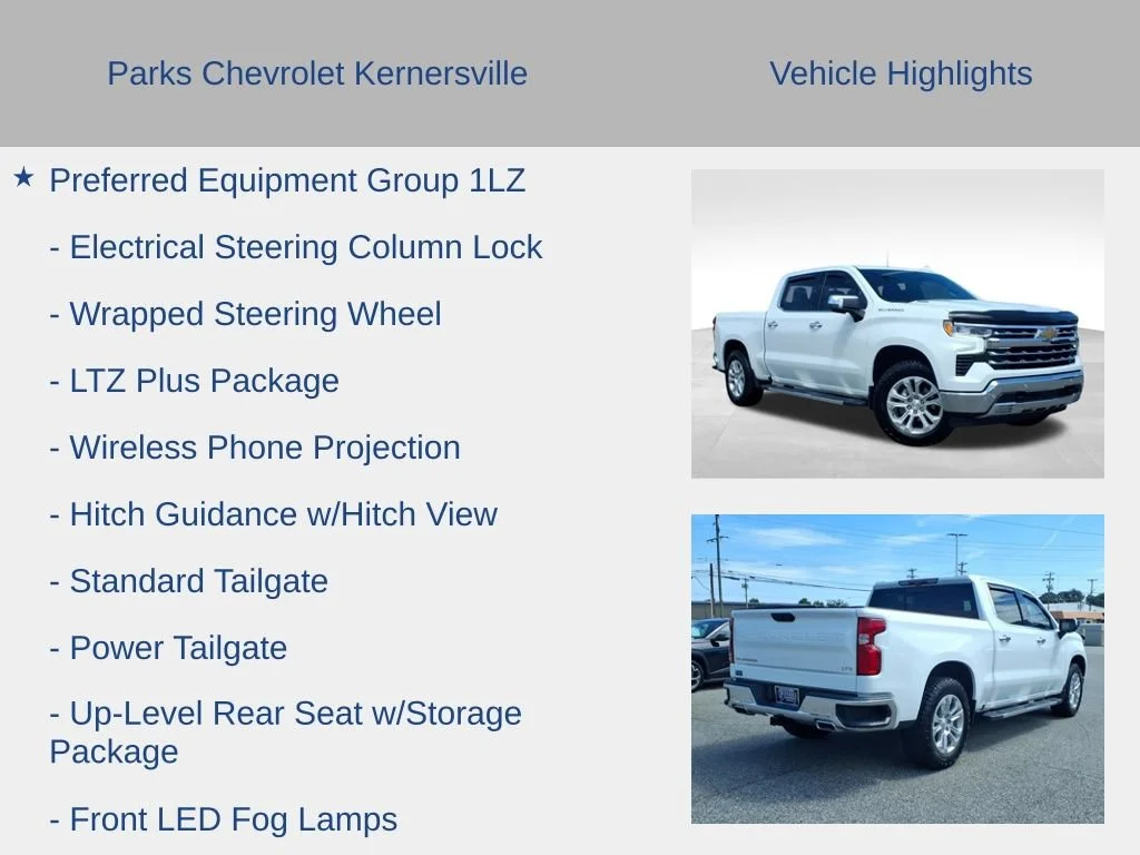 Certified Used 2023 SUMMIT WHITE Chevrolet LTZ image 26