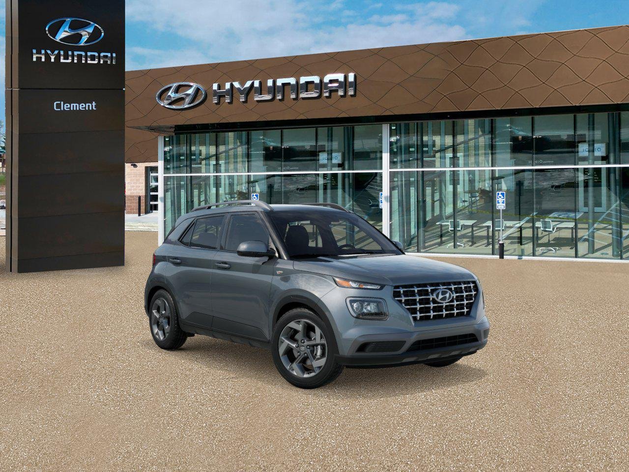 New 2026 Ecotronic Gray Hyundai SEL image 2
