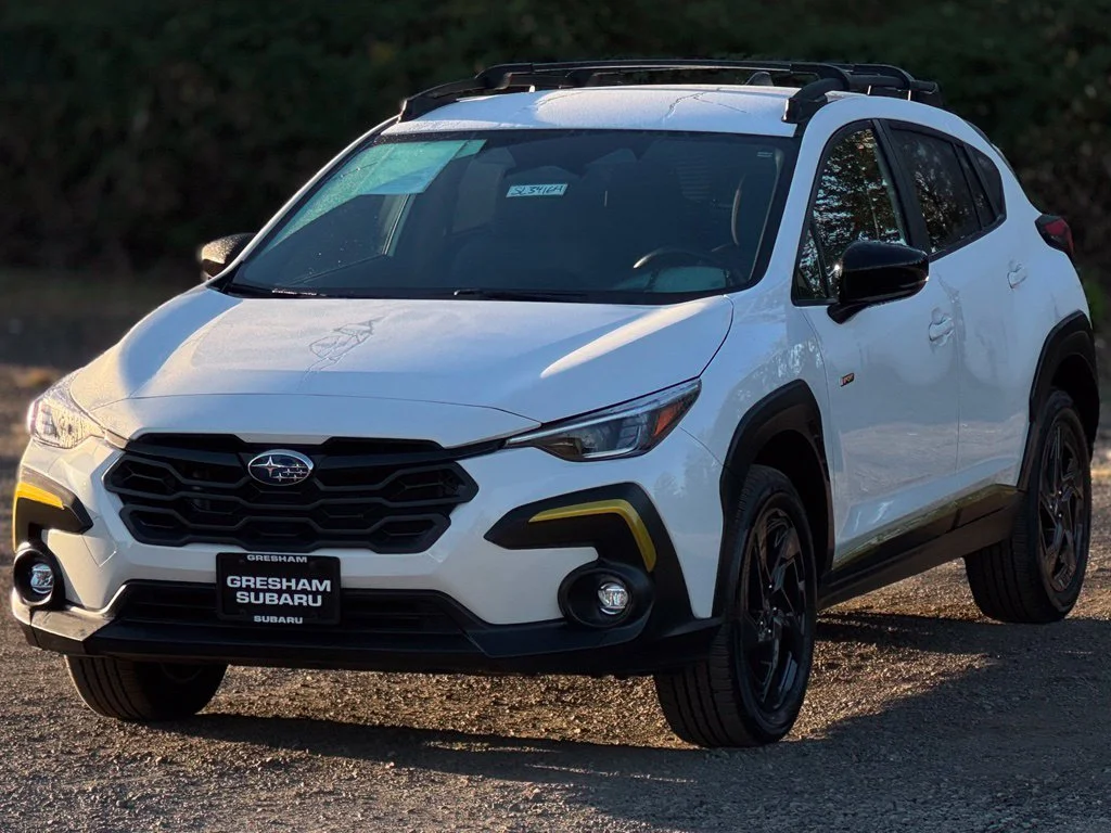 Certified Used 2025 White Subaru Sport image 3