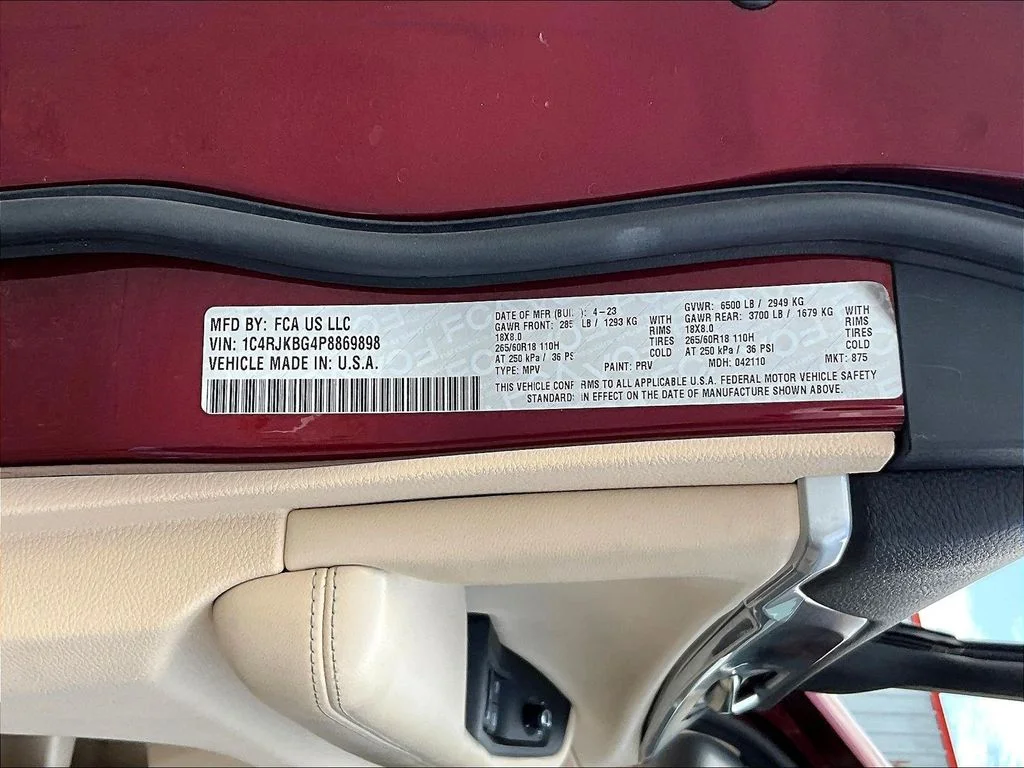 Used 2023 Red Jeep Limited image 19