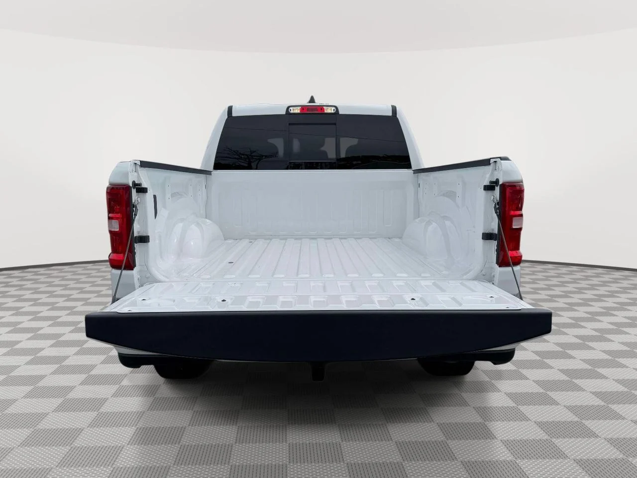 Used 2025 Bright White Clearcoat RAM Big Horn Crew Cab 4x4 57