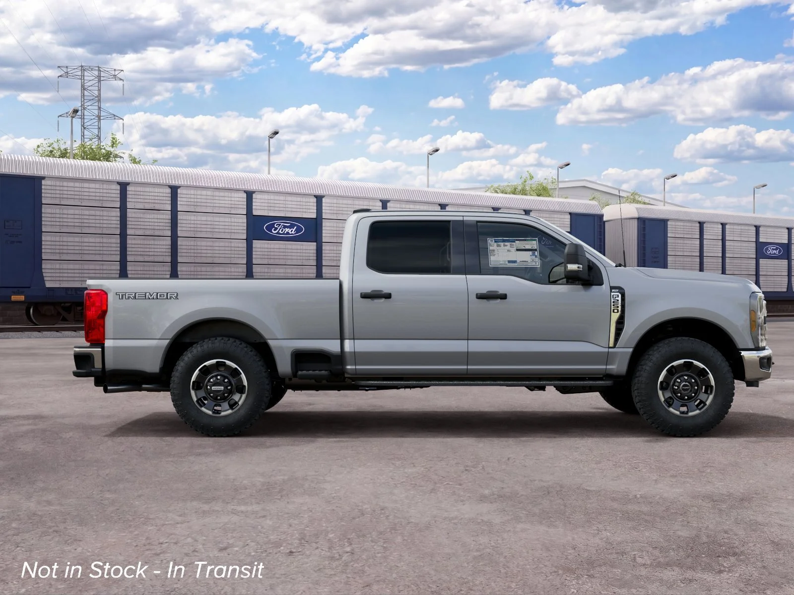 New 2027 Iconic Silver Metallic Ford XLT image 5