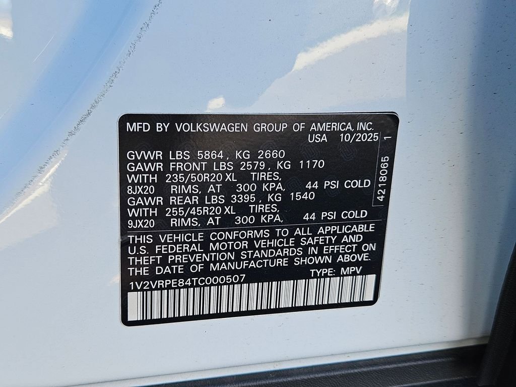 New 2026 White/off-white Volkswagen Pro S image 24