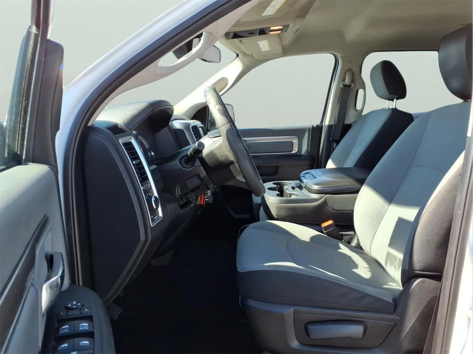 Used 2023 Bright White Clearcoat Ram SLT image 14