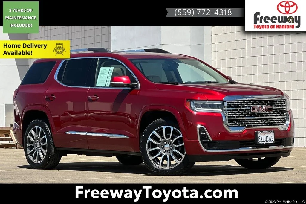 Used 2022 Red GMC Denali image 1
