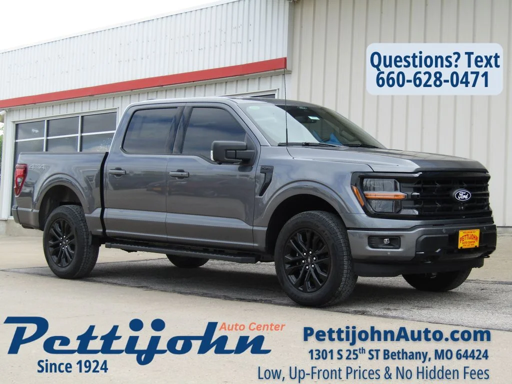 New 2026 Carbonized Gray Metallic Ford XLT image 1