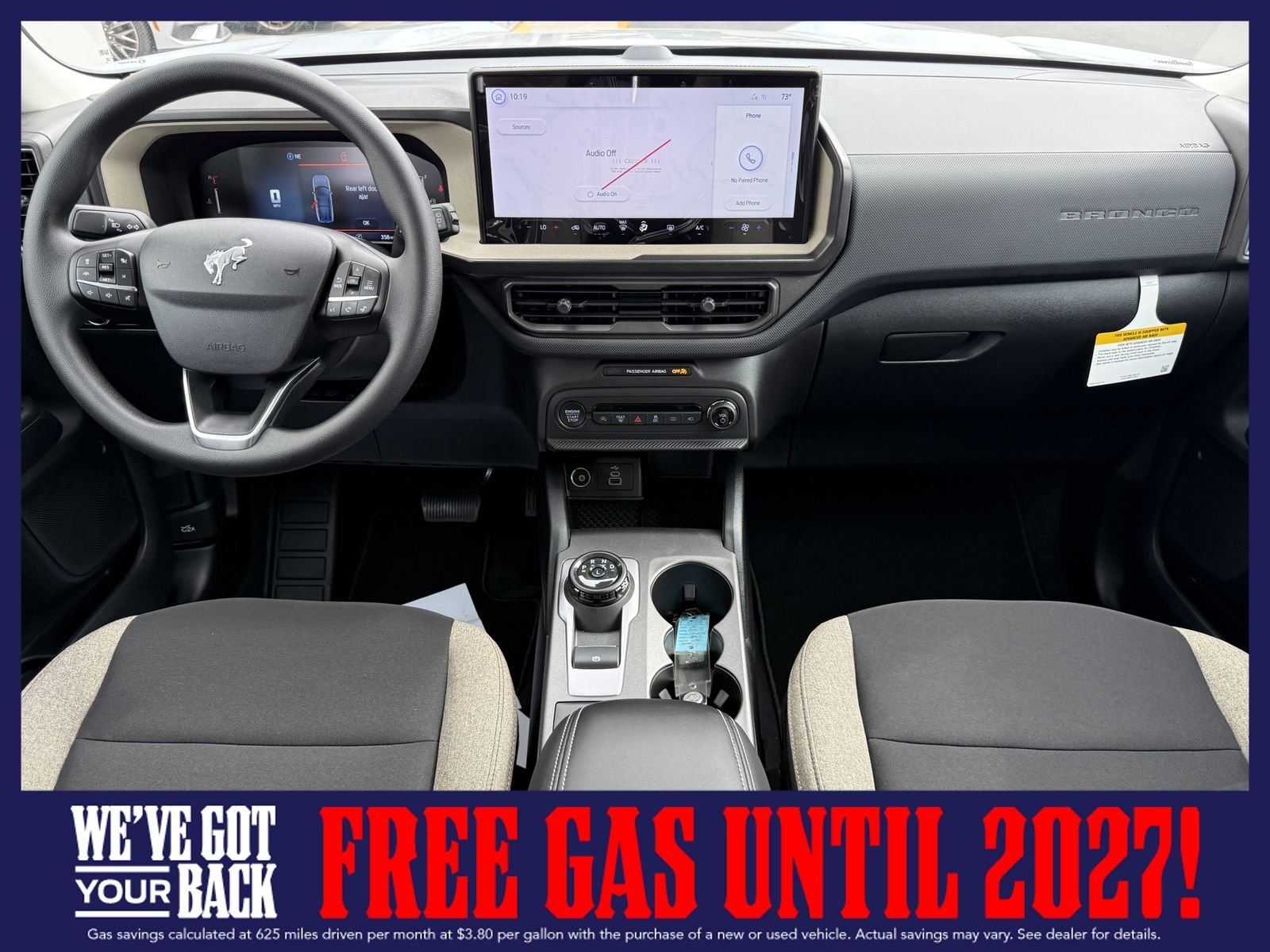 New 2026 Space White Metallic Ford Big Bend image 11