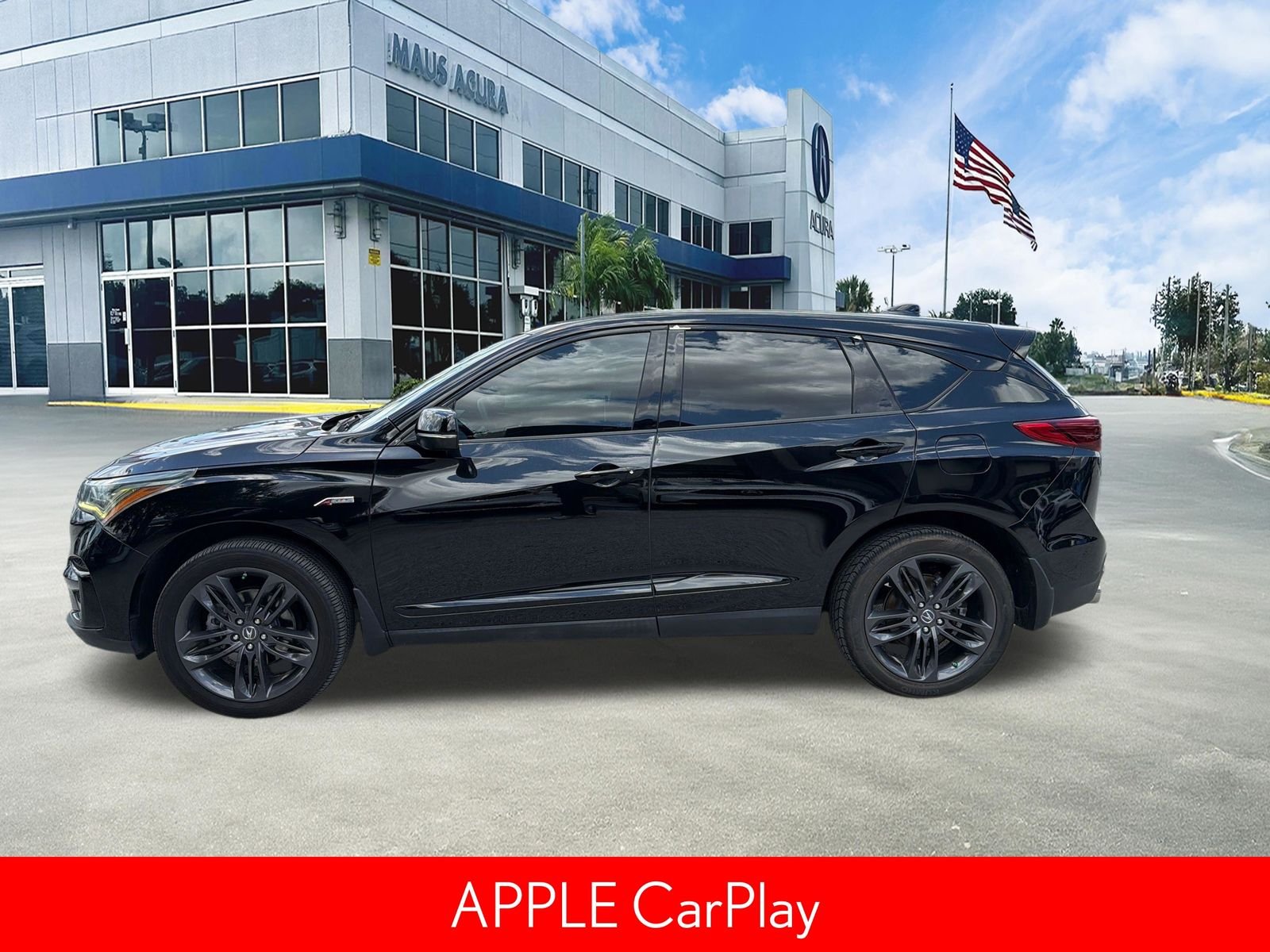 Used 2019 Majestic Black Pearl Acura A-Spec Package image 7