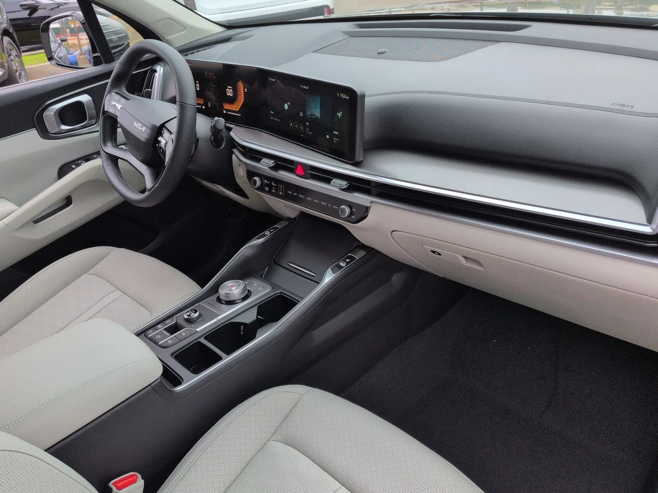 New 2026 Volcanic Sand Kia EX AWD image 30